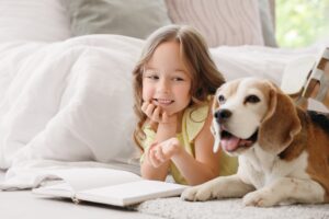 Vorlesehund Besuchshund Hundeschule 4LuckyPaws